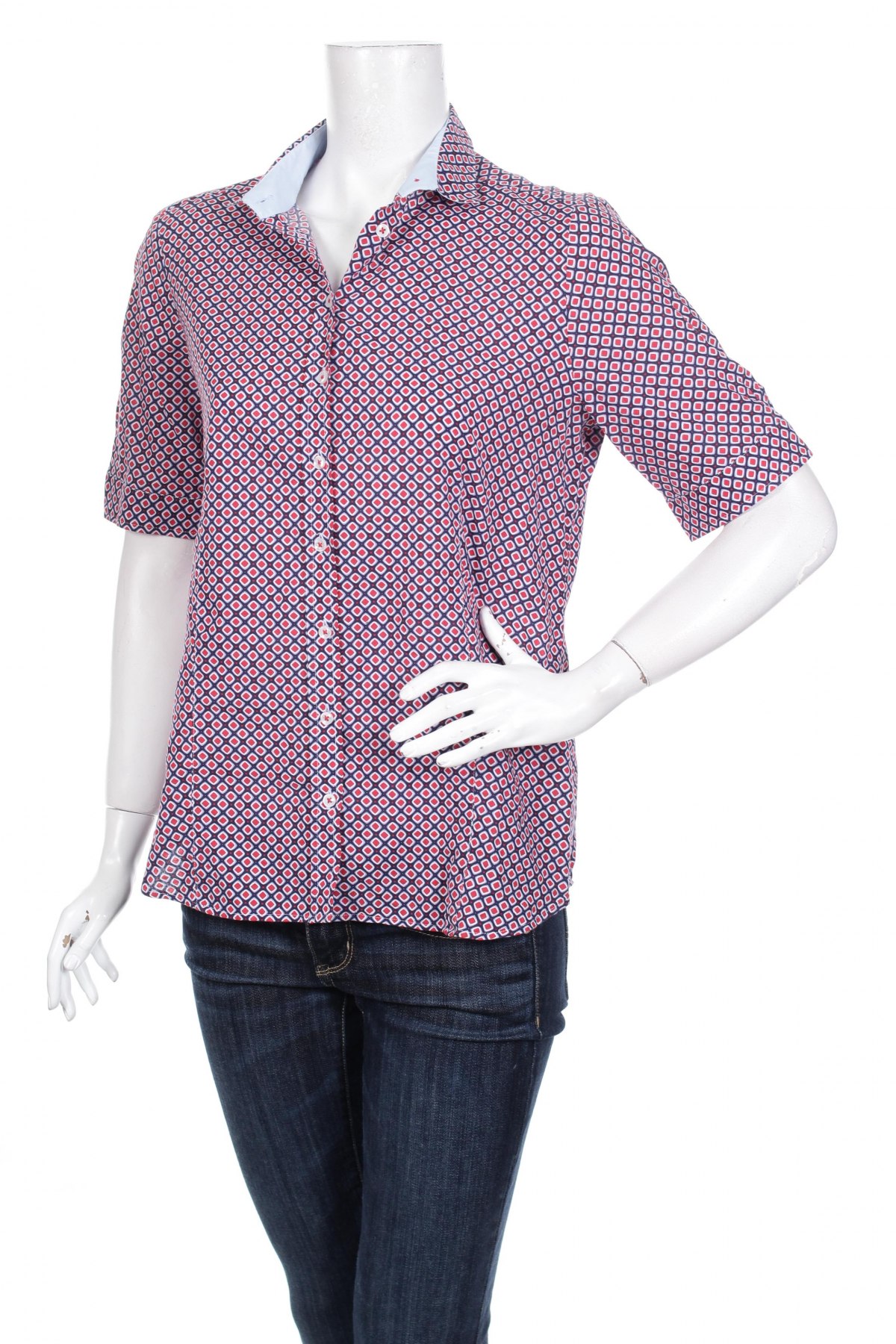 Γυναικείο πουκάμισο Eterna, Μέγεθος M, Χρώμα Πολύχρωμο, Τιμή 11,13 €