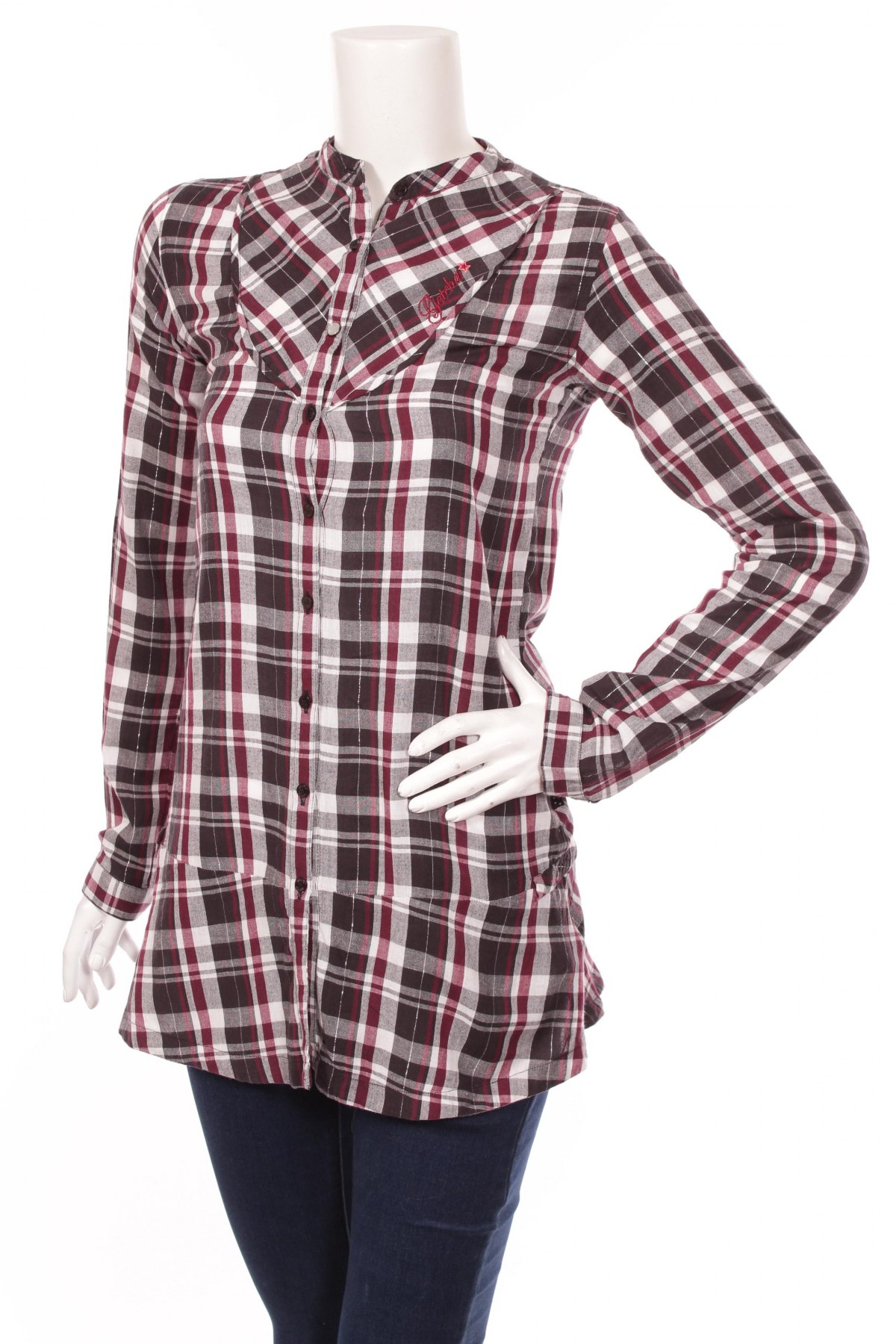 Γυναικείο πουκάμισο Gotcha, Μέγεθος XS, Χρώμα Πολύχρωμο, Τιμή 21,13 €