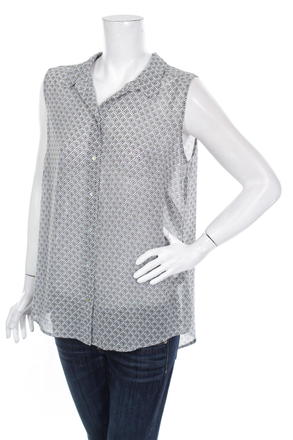 Γυναικείο πουκάμισο H&M, Μέγεθος XL, Χρώμα Πολύχρωμο, Τιμή 11,75 €