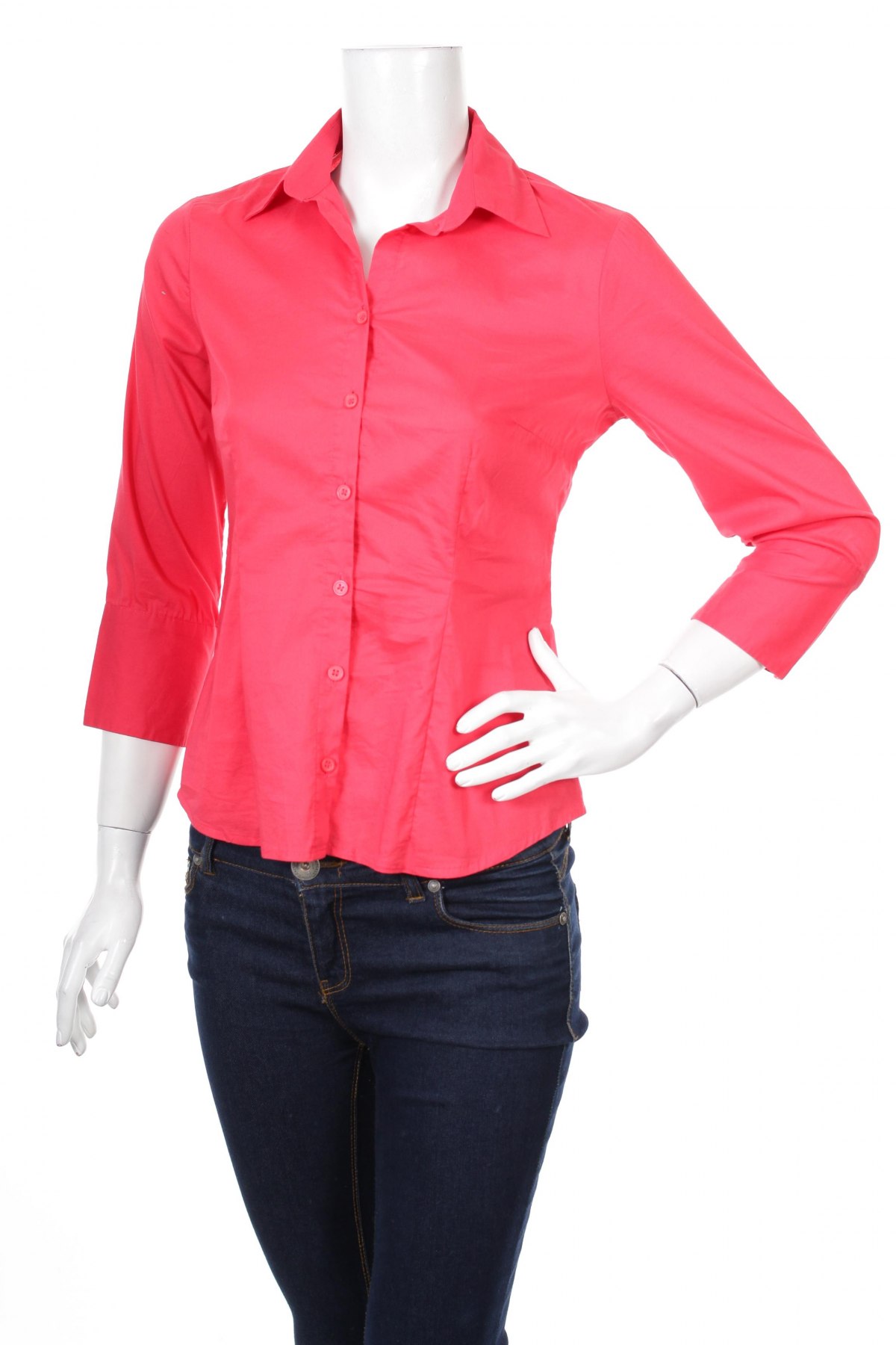 Γυναικείο πουκάμισο H&M, Μέγεθος XS, Χρώμα Ρόζ , Τιμή 16,49 €