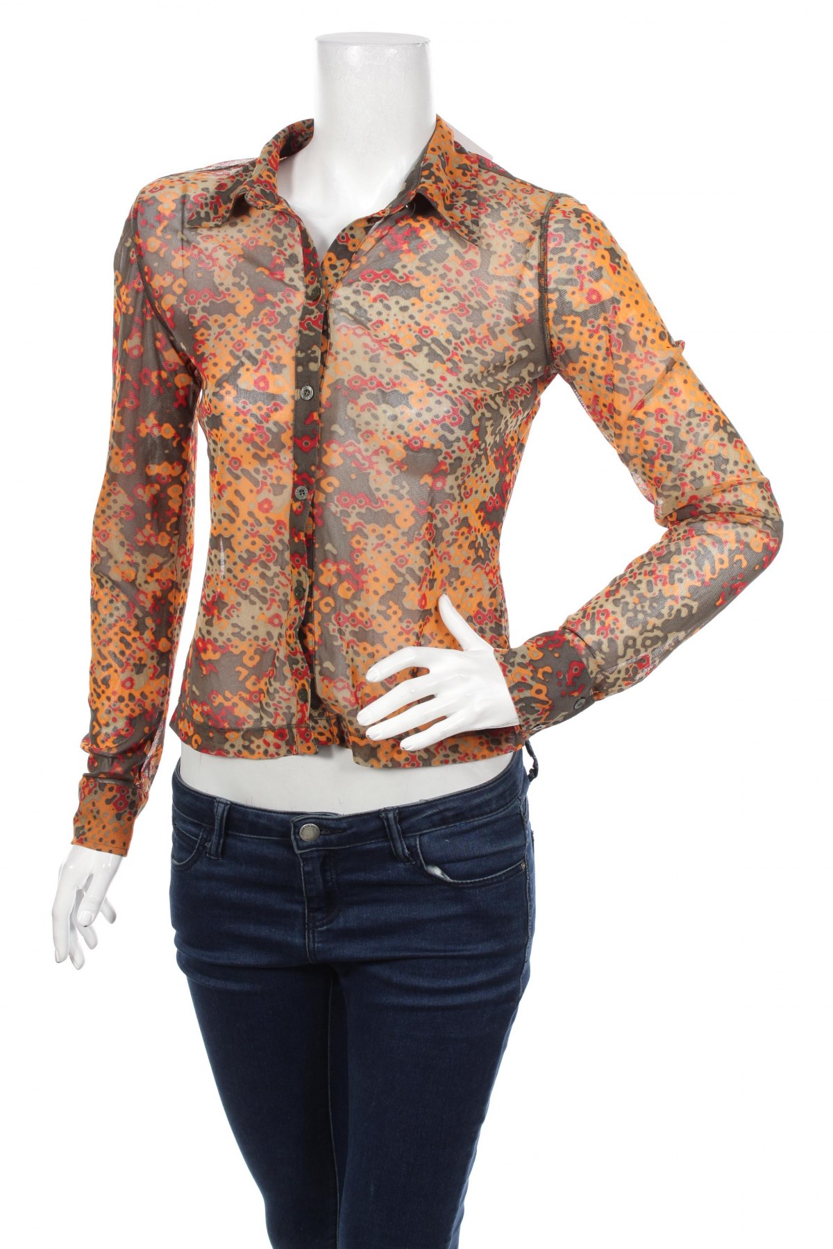 Γυναικείο πουκάμισο Mexx, Μέγεθος S, Χρώμα Πολύχρωμο, Τιμή 16,49 €