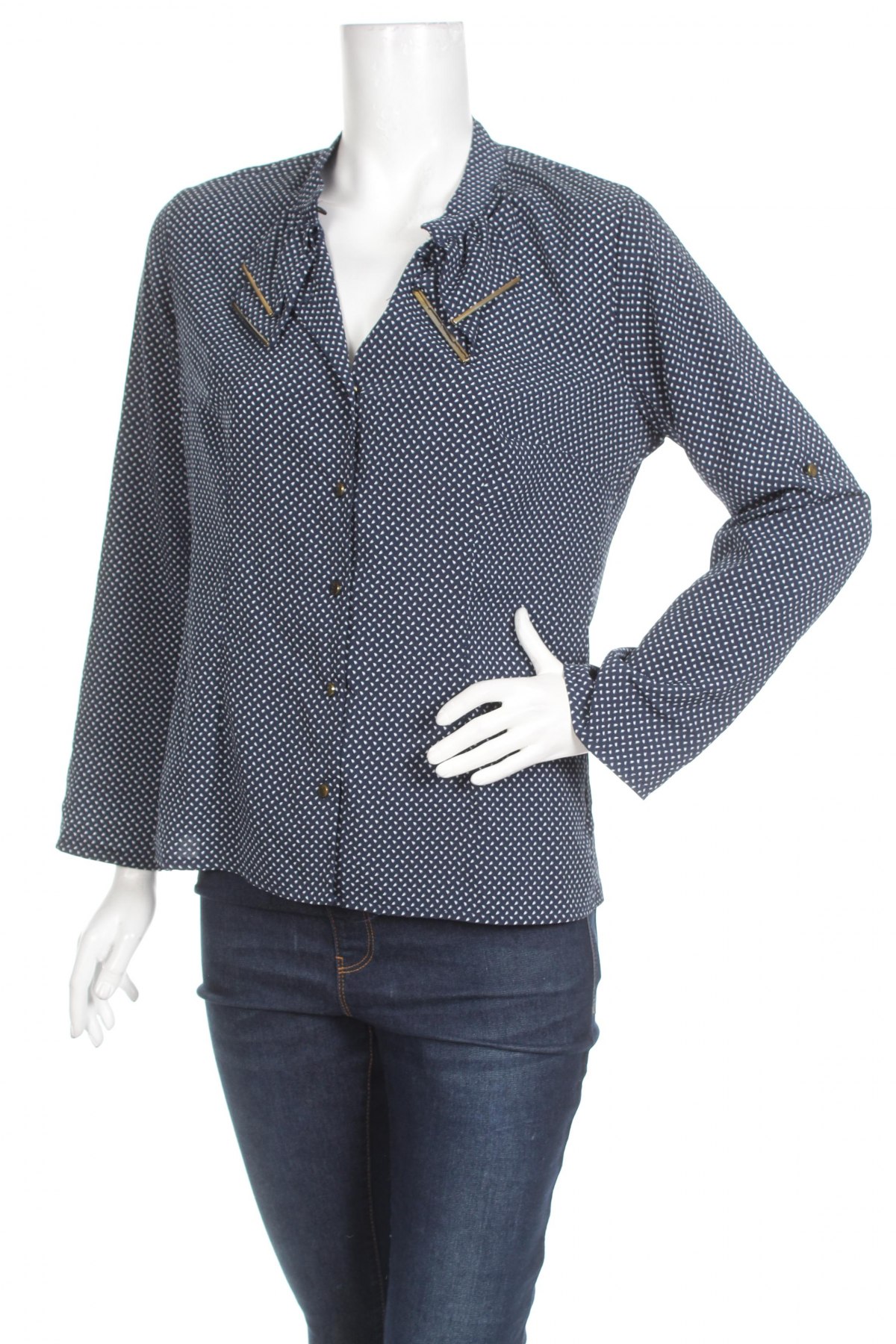Γυναικείο πουκάμισο, Μέγεθος M, Χρώμα Μπλέ, Τιμή 21,65 €