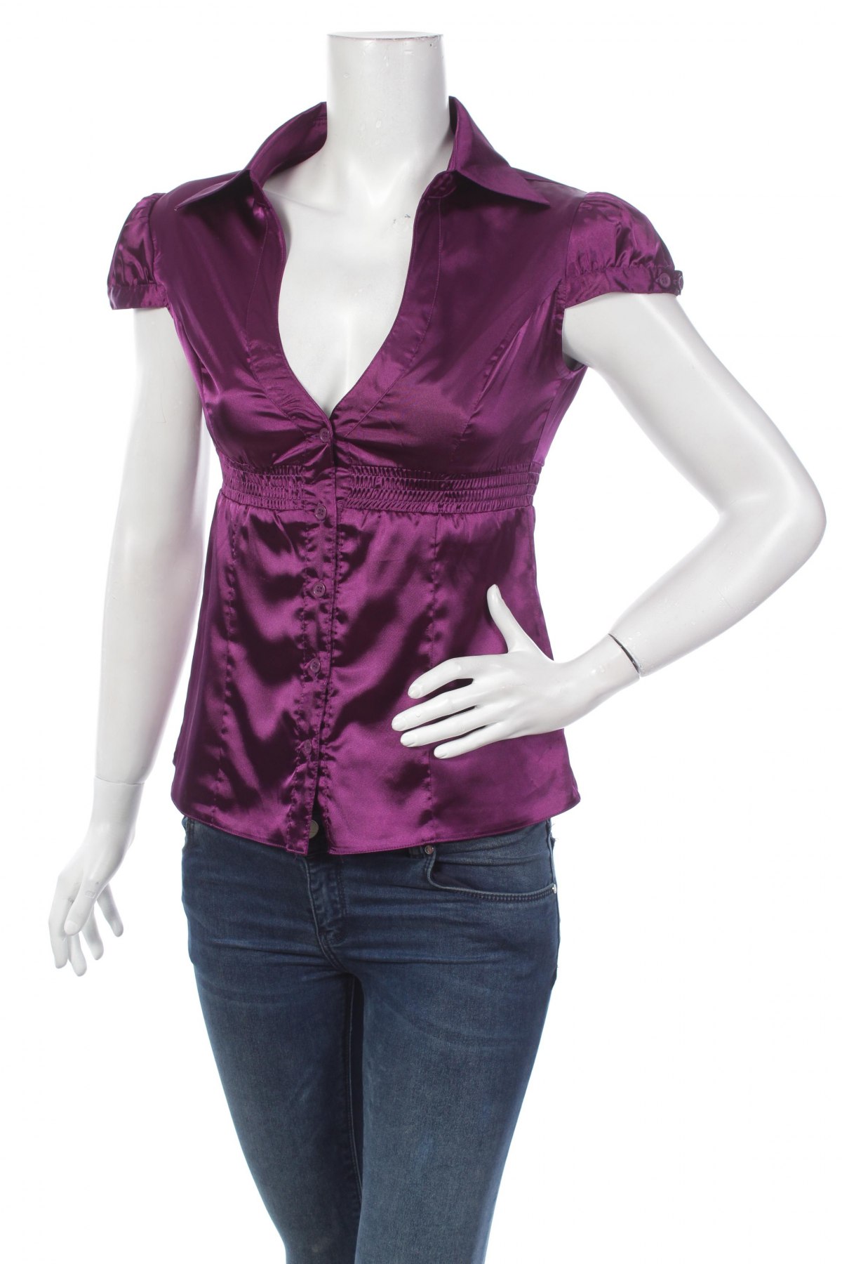 Γυναικείο πουκάμισο Tally Weijl, Μέγεθος S, Χρώμα Βιολετί, Τιμή 15,80 €