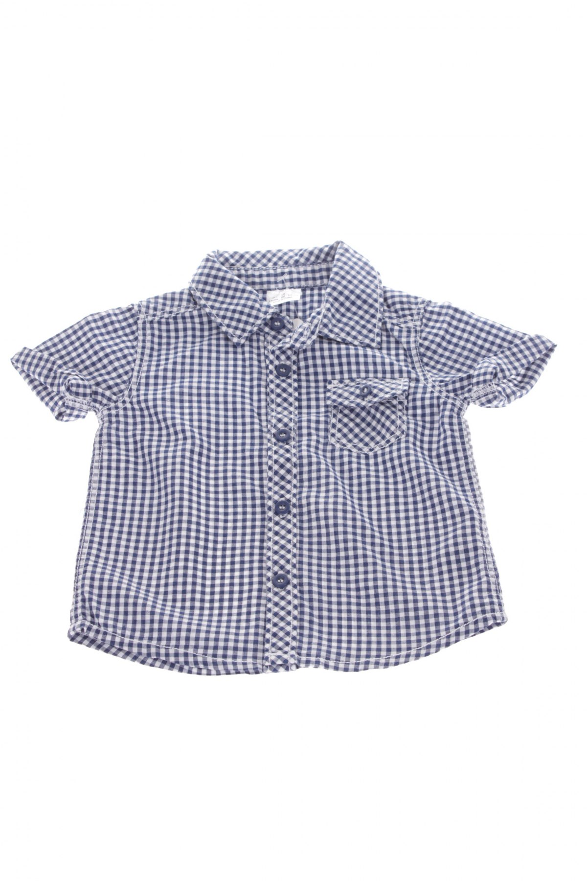 Dziecięca koszula F&F, Rozmiar 3-6m/ 62-68 cm, Kolor Niebieski, Cena 86,36 zł