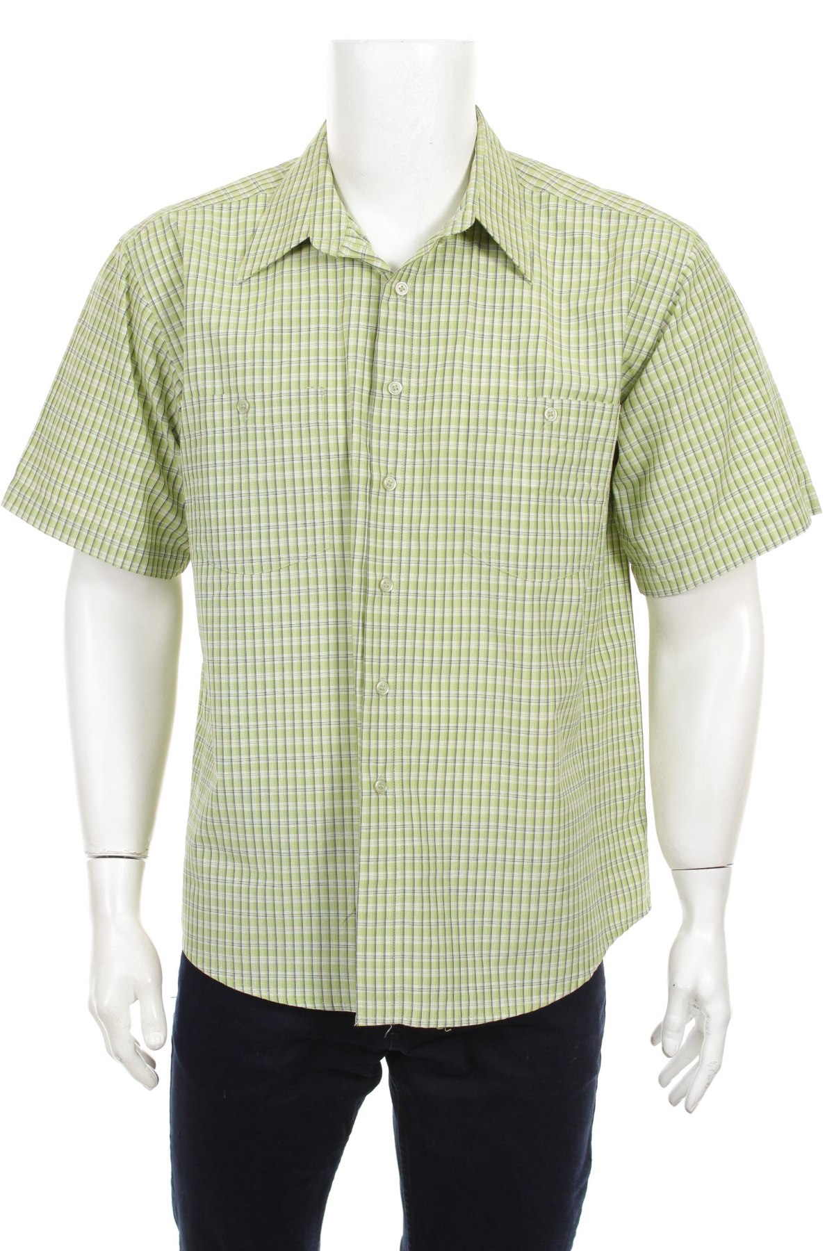 Мъжка риза, Размер L, Цвят Зелен, Цена 21,00 лв.