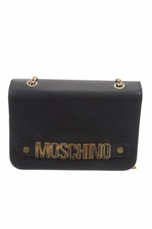 Γυναικεία τσάντα Moschino, Χρώμα Μαύρο, Δερματίνη, Τιμή 67,15 €