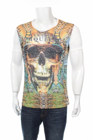 Pánske tričko Alexander Mcqueen, Veľkosť L, Farba Viacfarebná, Bavlna, Cena 29,19 €