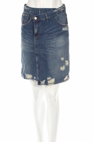 Φούστα Zara Trafaluc, Μέγεθος XS, Χρώμα Μπλέ, 100% βαμβάκι, Τιμή 19,98 €