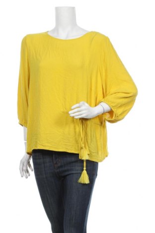 Γυναικεία μπλούζα Junarose, Μέγεθος XL, Χρώμα Κίτρινο, Τιμή 9,12 €