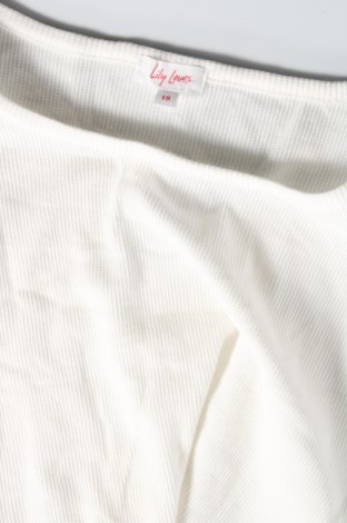 Γυναικεία μπλούζα Lily Loves, Μέγεθος XL, Χρώμα Λευκό, Τιμή 16,89 €