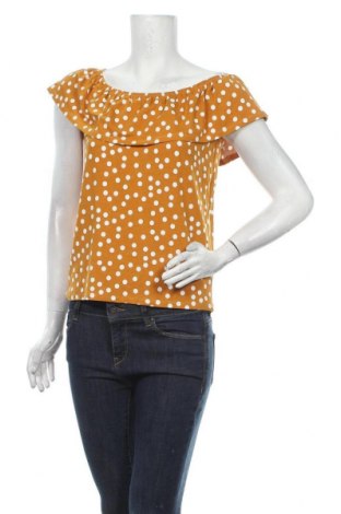 Γυναικεία μπλούζα Mint & Berry, Μέγεθος XS, Χρώμα Κίτρινο, Τιμή 18,25 €