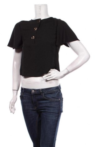 Дамска блуза New Look, Размер S, Цвят Черен, Полиестер, Цена 14,70 лв.
