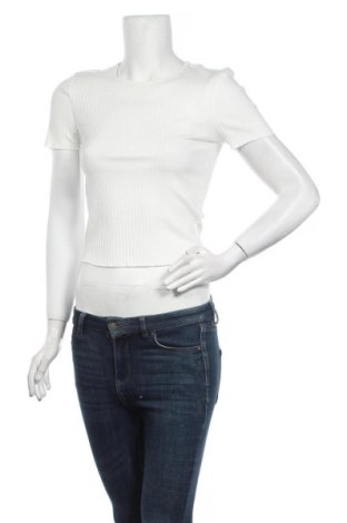 Damen Shirt ONLY, Größe S, Farbe Weiß, 95% Baumwolle, 5% Elastan, Preis 10,64 €