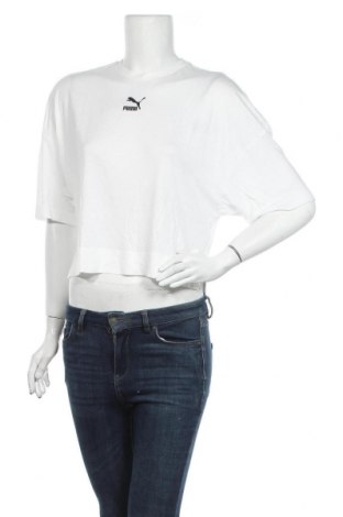 Дамска блуза PUMA, Размер S, Цвят Бял, Вискоза, Цена 39,06 лв.