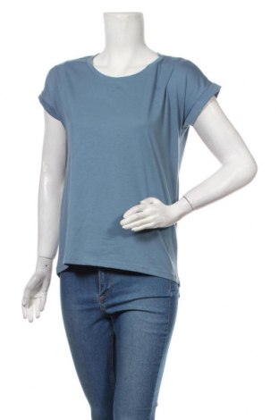 Damen Shirt Vila, Größe S, Farbe Blau, 50% Baumwolle, 50% Polyester, Preis 10,86 €