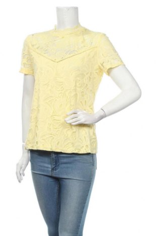 Γυναικεία μπλούζα Vila, Μέγεθος XL, Χρώμα Κίτρινο, 93% πολυαμίδη, 7% ελαστάνη, Τιμή 16,89 €