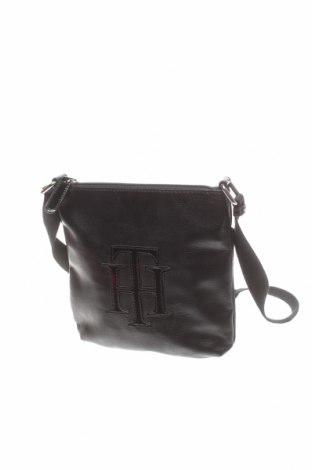 Γυναικεία τσάντα Tommy Hilfiger, Χρώμα Μαύρο, Δερματίνη, Τιμή 51,96 €