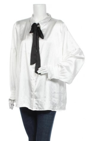 Γυναικείο πουκάμισο Junarose, Μέγεθος XXL, Χρώμα Λευκό, Πολυεστέρας, Τιμή 11,44 €