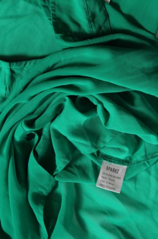 Γυναικείο πουκάμισο Sparkz, Μέγεθος XS, Χρώμα Πράσινο, Τιμή 15,59 €