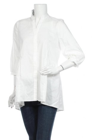 Дамска риза Vero Moda, Размер M, Цвят Бял, 65% памук, 35% полиестер, Цена 31,05 лв.