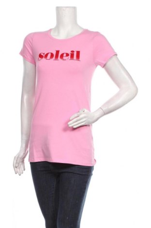 Tricou de femei Supermom, Mărime S, Culoare Roz, 95% bumbac, 5% elastan, Preț 48,36 Lei