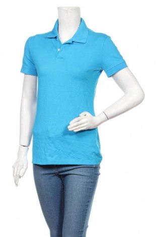 Γυναικείο t-shirt Trigema, Μέγεθος M, Χρώμα Μπλέ, 94% βαμβάκι, 6% ελαστάνη, Τιμή 6,55 €