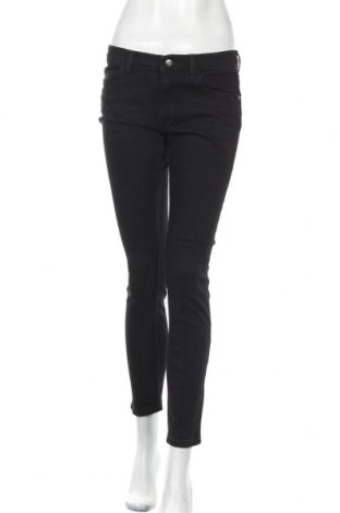 Damskie jeansy Sisley, Rozmiar L, Kolor Czarny, 98% bawełna, 2% elastyna, Cena 120,34 zł