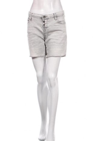 Γυναικείο κοντό παντελόνι Amisu, Μέγεθος XL, Χρώμα Γκρί, 81% βαμβάκι, 17% πολυεστέρας, 2% ελαστάνη, Τιμή 16,89 €