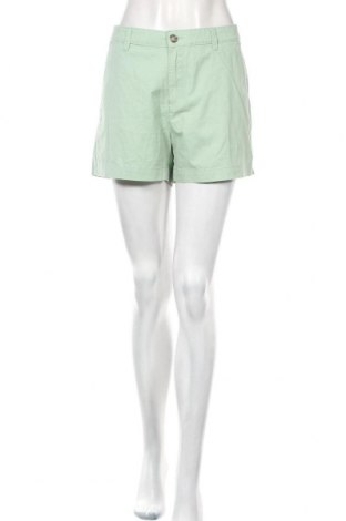 Дамски къс панталон Camaieu, Размер XL, Цвят Зелен, Памук, Цена 8,93 лв.