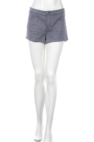 Γυναικείο κοντό παντελόνι H&M, Μέγεθος M, Χρώμα Μπλέ, 98% βαμβάκι, 2% ελαστάνη, Τιμή 10,00 €