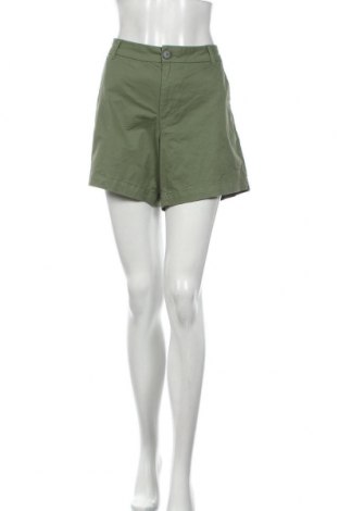 Дамски къс панталон Hema, Размер XL, Цвят Зелен, 97% памук, 3% еластан, Цена 13,65 лв.