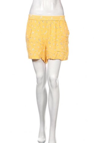 Γυναικείο κοντό παντελόνι Kaffe, Μέγεθος M, Χρώμα Κίτρινο, Βισκόζη, Τιμή 26,89 €