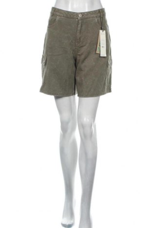 Γυναικείο κοντό παντελόνι Noisy May, Μέγεθος M, Χρώμα Πράσινο, Βαμβάκι, Τιμή 9,12 €