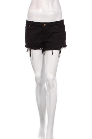 Γυναικείο κοντό παντελόνι Perfect Jeans By Gina Tricot, Μέγεθος M, Χρώμα Μαύρο, 97% βαμβάκι, 3% ελαστάνη, Τιμή 9,74 €