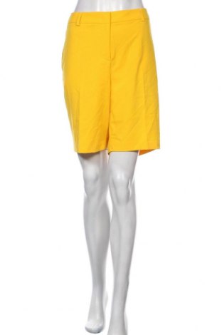 Γυναικείο κοντό παντελόνι Zero, Μέγεθος XL, Χρώμα Κίτρινο, 62% πολυεστέρας, 33% βισκόζη, 5% ελαστάνη, Τιμή 22,94 €