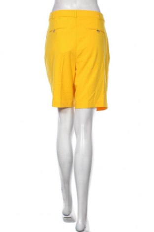 Γυναικείο κοντό παντελόνι Zero, Μέγεθος L, Χρώμα Κίτρινο, 62% πολυεστέρας, 33% βισκόζη, 5% ελαστάνη, Τιμή 22,94 €