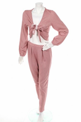 Damen-Set Boohoo, Größe L, Farbe Rosa, 95% Polyester, 5% Elastan, Preis 29,58 €