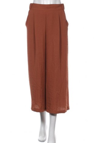 Дамски панталон H&M, Размер M, Цвят Кафяв, Полиестер, Цена 25,72 лв.