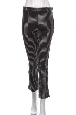 Дамски панталон H&M, Размер XL, Цвят Черен, 72% памук, 25% полиестер, 3% еластан, Цена 34,91 лв.