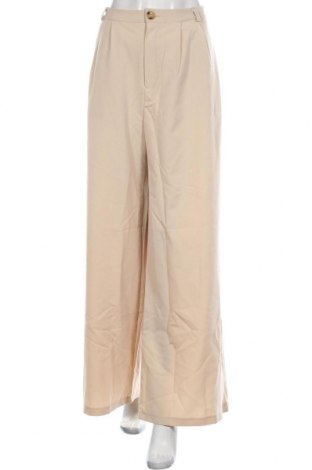 Дамски панталон Missguided, Размер XL, Цвят Бежов, Полиестер, Цена 29,60 лв.