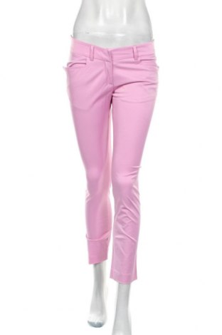 Damskie spodnie Motivi, Rozmiar M, Kolor Różowy, 48% poliamid, 45% bawełna, 7% elastyna, Cena 50,38 zł