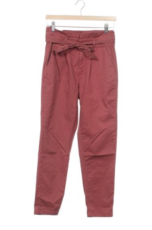 Dámské kalhoty  ONLY, Velikost XS, Barva Červená, 98% bavlna, 2% elastan, Cena  365,00 Kč