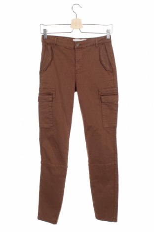 Дамски панталон Yaya, Размер XS, Цвят Кафяв, Цена 14,90 лв.
