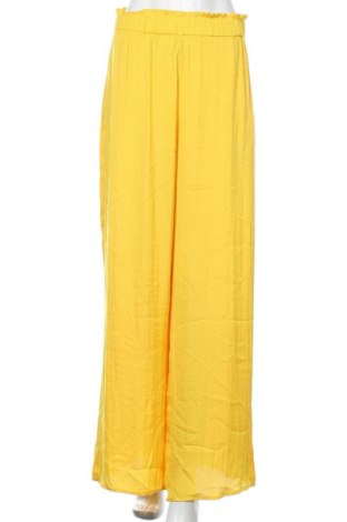 Дамски панталон Zara, Размер S, Цвят Жълт, Полиестер, Цена 39,90 лв.