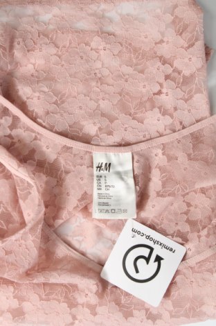 Damska koszulka na ramiączkach H&M, Rozmiar S, Kolor Różowy, Cena 67,17 zł