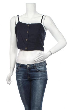 Γυναικείο αμάνικο μπλουζάκι Jacqueline De Yong, Μέγεθος L, Χρώμα Μπλέ, Τιμή 1,64 €