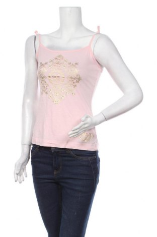 Damska koszulka na ramiączkach Juicy Couture, Rozmiar S, Kolor Różowy, Bawełna, Cena 63,14 zł