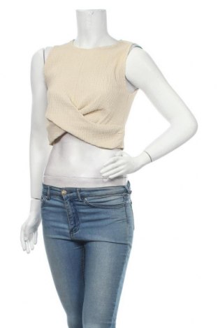 Γυναικείο αμάνικο μπλουζάκι LeGer By Lena Gercke, Μέγεθος M, Χρώμα  Μπέζ, 98% πολυεστέρας, 2% ελαστάνη, Τιμή 9,60 €