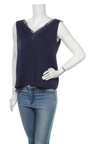 Γυναικείο αμάνικο μπλουζάκι Love Bonito, Μέγεθος L, Χρώμα Μπλέ, Τιμή 13,64 €