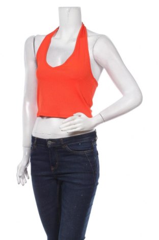 Γυναικείο αμάνικο μπλουζάκι Miss Selfridge, Μέγεθος XL, Χρώμα Πορτοκαλί, Τιμή 1,73 €